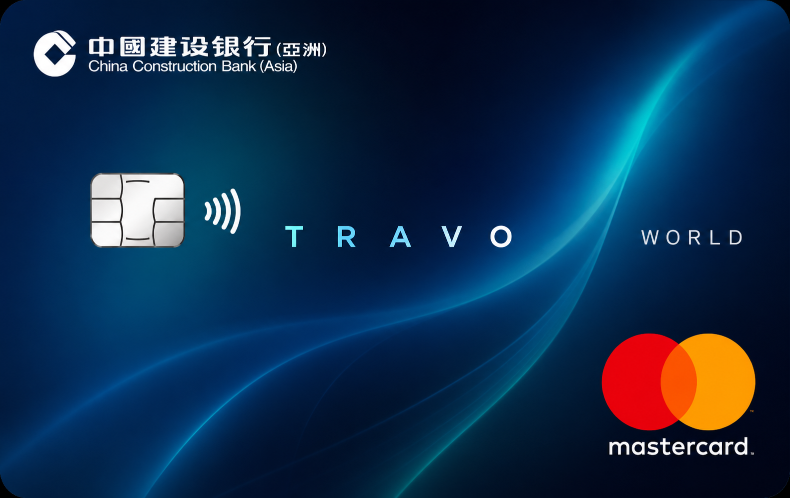 建亚 TRAVO 信用卡卡面